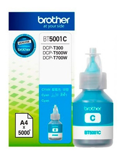  Refil De Tinta Inktank Bt-5001c Brother Dcpt500 Dcpt700