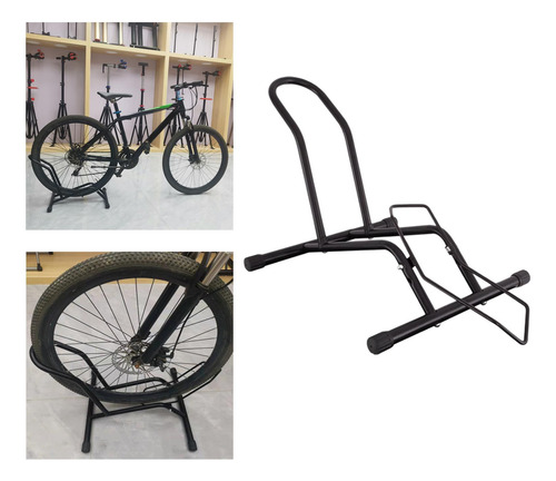 Tipo De Piso De Bicicleta Estante De Estacionamiento Soporte