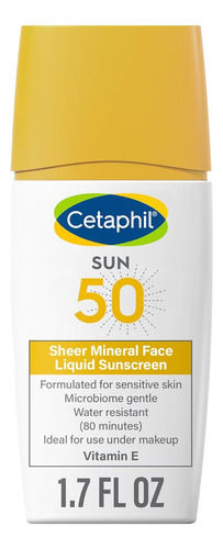 Cetaphil Sheer Mineral Bloqueador Solar Facial Fps 50