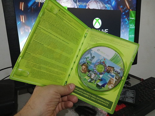 Jogo Xbox 360 Minecraft Original Edition Do Brasil Físico (Usado)