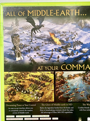 Videojuego The Battle For Middle-earth Ii Xbox 360 Live (Usado)