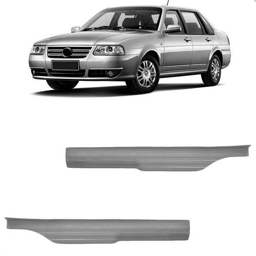Par Soleira Santana 2000 Até 2006 Traseira Cinza Claro