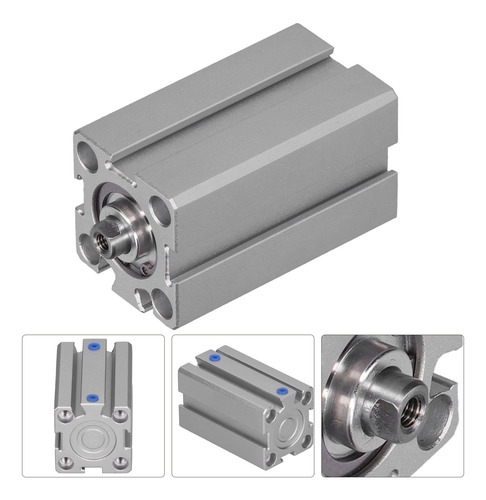 Cilindro Neumático Thin Air De Aluminio De Doble Efecto