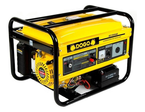 Generador nafta 220v-ec3500-4t-a/elect.-2.7kva Dogo Mm