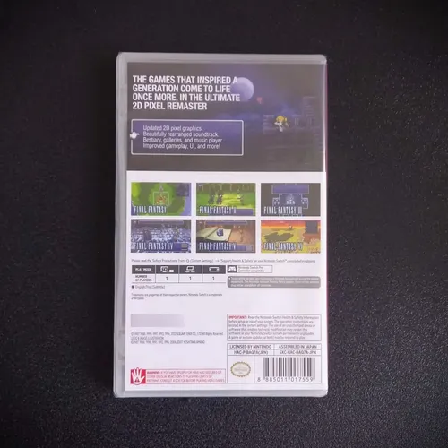 Final Fantasy Collection - I Ii Iii Iv V Vi - Switch Lacrado