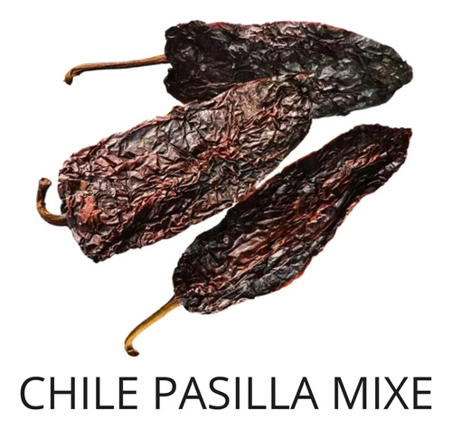 1/2 Kg Chile Pasilla Mixe Oaxaqueño Grande Para Rellenar