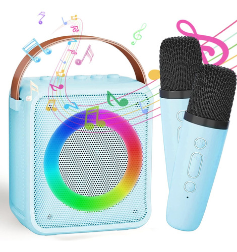 Microfono Karaoke Para Niños, Karaoke Bocina Y Micrófono