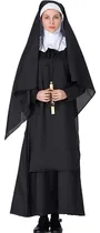 Comprar Halloween Adulto Monja Cos Performance Costume