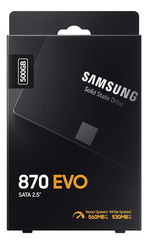 Disco Duro Ssd Samsung 870 Evo 500gb 