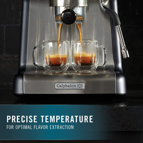 Maquina De Espresso Calphalon Temp Iq, Acero Inoxidable, ...