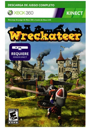 Tarjeta Descarga Juego Wreckateer Para Kinect Xbox 360 Mercado Libre