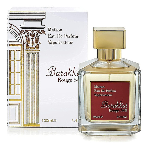 Barakkat Rouge 540 Edp 3.4 Oz Spray Original Edp 100. Ml