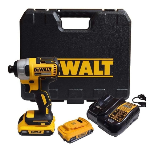 Parafusadeira De Impacto 1/4 20v Brushless Dewalt Dcf7871d2