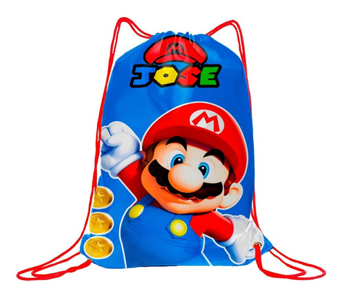 45 Dulceros Personalizados Bolo Fiestas - Mario Bross