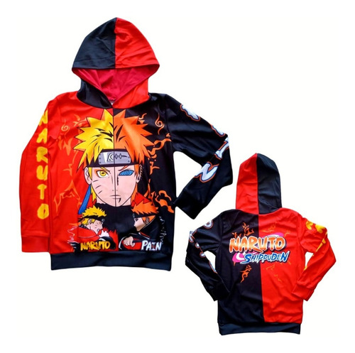 Sudadera Naruto Y Minecraft Talla 8 Y 10