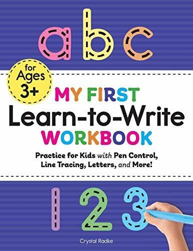 Book : My First Learn To Write Workbook Practice For Kids...
