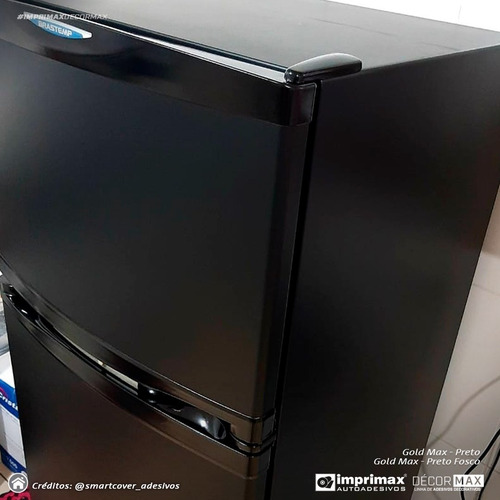 Imagem 2 de 6 de Adesivo Preto Fosco Envelopamento Para Mesa E Móveis.
