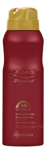 Glamour Myriad Desodorante Antitranspirante Aerosol, 75g