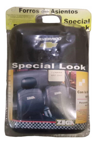 Forro De Asiento Zega Impermeable Silverado Cabina Sencilla