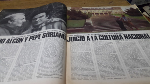 Revista Clarin N° 13057 Año 1982 Alfredo Alcon Pepe Soriano