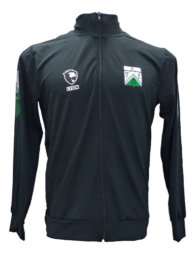 Campera Lyon De Ferro Carril Oeste 2023 Negro De Niño