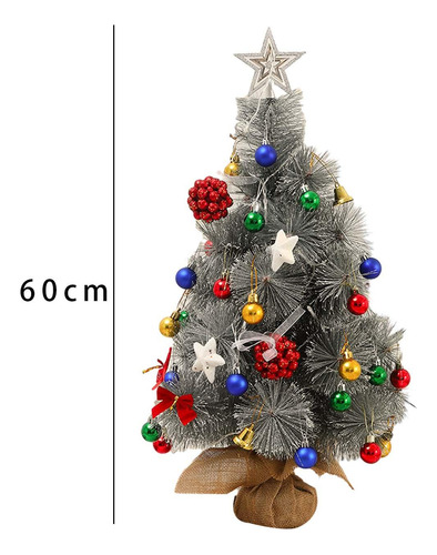 Mini Árbol De Navidad Diy De 60 Cm Con Decoración De Mesa