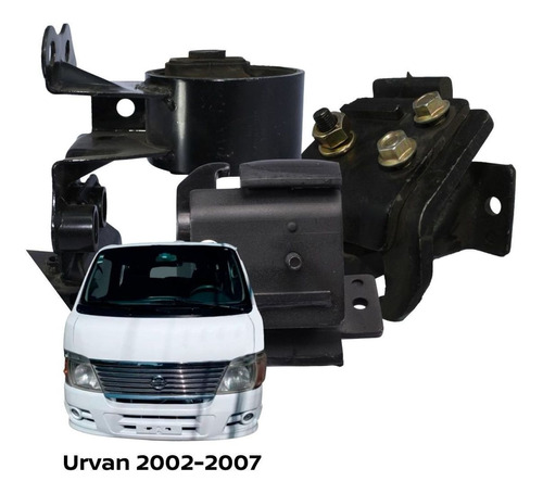 Soportes Transmision Y Motor 3 Pz Urvan 2002-2007