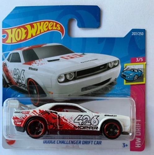 Hot Wheels Dodge Challenger Drift Car - 3/5 Hw Drift 2022