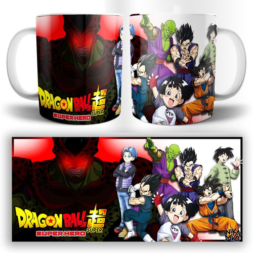 Taza Jarro Anime Manga Dragonball Super Hero - Nika.mvd