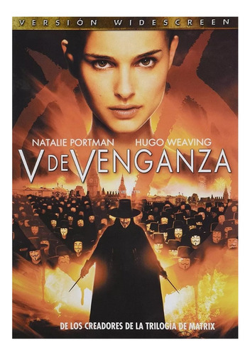 V De Venganza V For Vendetta Natalie Portman Pelicula Dvd