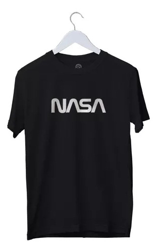 Remera  Con Estampado Nasa T-shirt Unisex