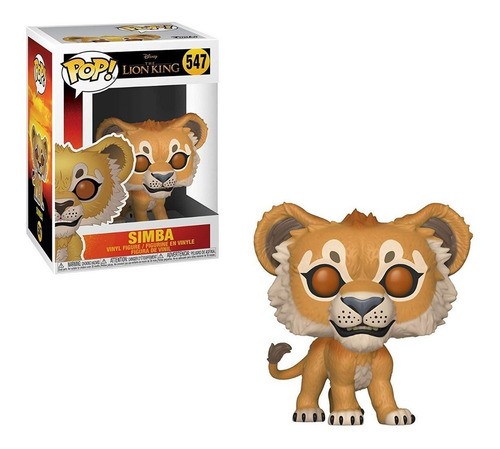 Figura Funko Pop Disney Lion King - Simba 547. Original