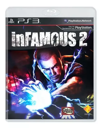 Jogo Infamous 2 - Ps3 - Mídia Física Original