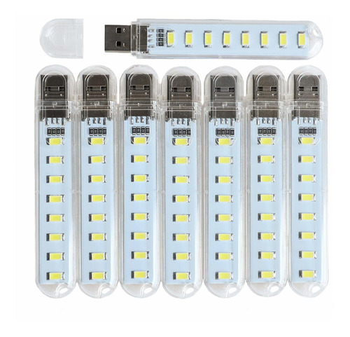 Luz Usb  Enchufe De Luz Nocturna  Barra De Luz Led Pequ...