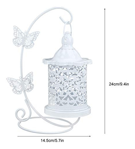 Jaula De Pájaros Decorativa, Candelabros Huecos Colgantes, P