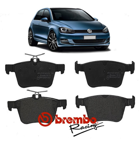 Jogo Pastilha De Freio Brembo Audi A3 Tt S3 Tts P85124