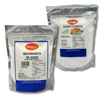 Comprar Bicarbonato De Sodio Y Acido Cítrico Grado Alimenticio 500gr