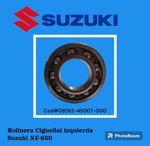 Rolinera Cigueñal Izquierda Suzuki Xf-650