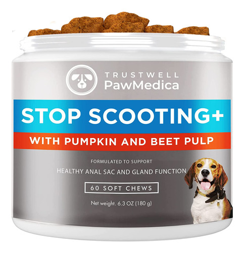 Pawmedica - Glandula Anal Masticable Para Perros Para Detene