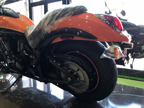 Imagen 8 de 20 de Kawasaki Vulcan 900 Custom 2022 0km Naranja