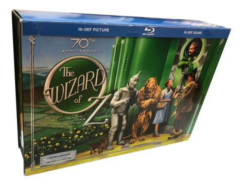 Wizard Of Oz  70 Aniversario Boxset Pelicula Blu-ray