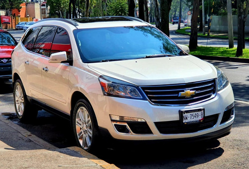 Imagen 1 de 15 de Traverse 2014 Lt Qc Gps Piel Factura De Agencia Impecable!!