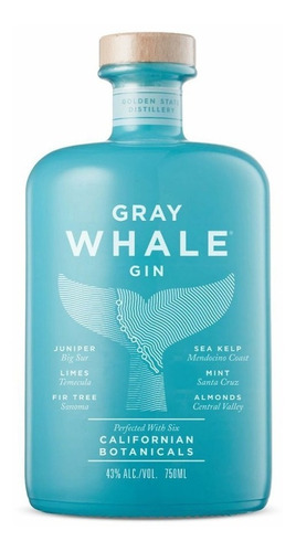 Gin California Gray Whale Goldbottle