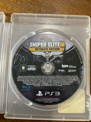 Sniper Elite 3 Ultimate Edition Ps3 Usado Fisico