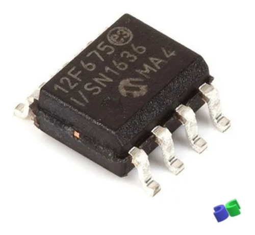 50pç - Microcontrolador * Pic12f675-i/sn