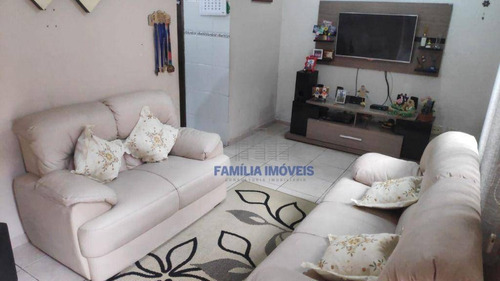 Imagem 1 de 1 de Casa À Venda, 94 M² Por R$ 260.000,00 - Parque São Vicente - São Vicente/sp - Ca0785