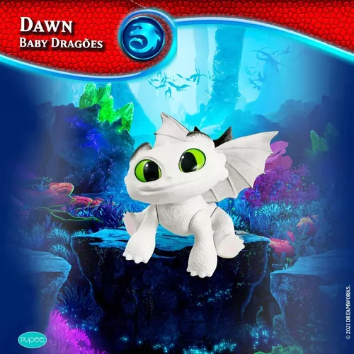 Brinquedo Infantil Como Treinar Seu Dragão Baby Dragões Dawn Dream Works  Pupee - Baby&Kids