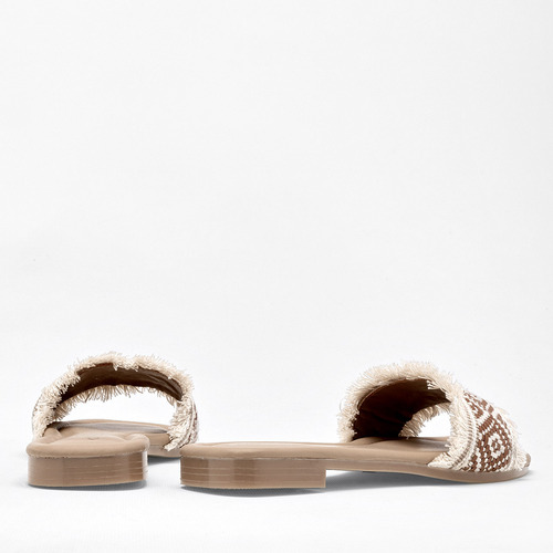 Sandalias Dama Mora Tierra Latte Camel 125-463