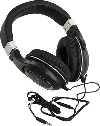 Imagen 1 de 2 de Auriculares Genius Hs-610, Color Negro, Super Promocion