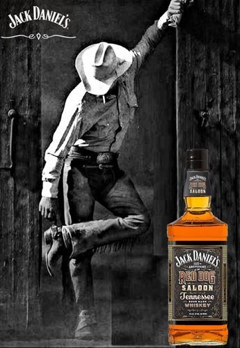 Imagen 5 de 10 de Whisky Jack Daniels Red Dog Saloon 700ml En Estuche
